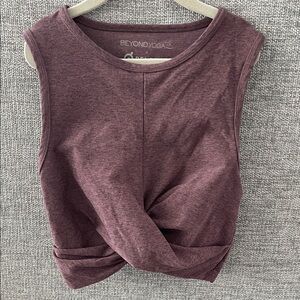 Beyond Yoga x Peloton Women's Plum Twist Tank Top